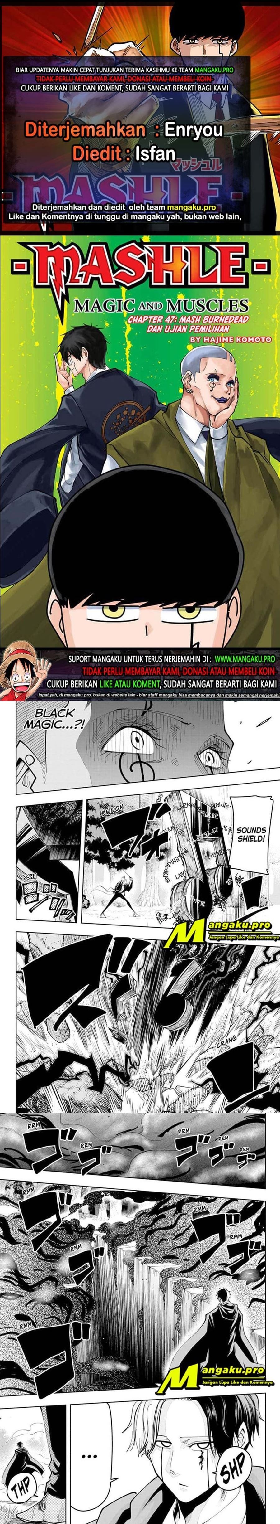 Mashle: Magic and Muscles chapter 47